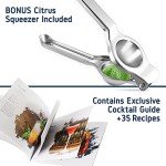 16-Piece Stainless Steel Cocktail Shaker Set