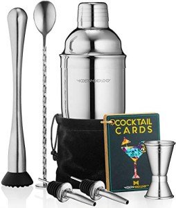 8-Piece Cocktail Shaker Set for Home Bartending