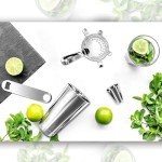 Mancave Cocktail Shaker Set with Accessories