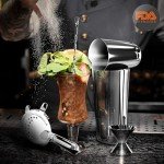 Mancave Cocktail Shaker Set with Accessories