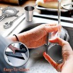 Mancave Cocktail Shaker Set with Accessories