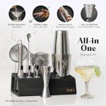 BARE BARREL® 14-Piece Bartender Cocktail Kit