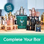 Stylish 8-Piece Cocktail Shaker Kit with Stand