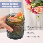 Vintage Hobnail Drinking Glass Set of 6