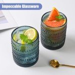 Vintage Hobnail Drinking Glass Set of 6