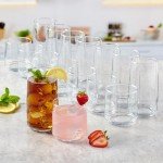 Finlandia Drinking Glasses Set - 16 Pieces