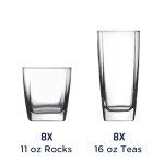 Anchor Hocking 16-Piece Drinking Glass Set