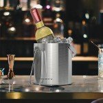 Stainless Steel Ice Bucket for Parties and Wine