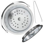 3.2 Liter Ice Bucket with Silicone Lid, Strainer, Tongs, Double Wall Insulated Stainless Steel Ice Bucket Wine Bucket for Cocktail Bar and Parties