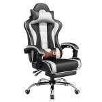 Yaheetech Ergonomic Gaming Chair with Massage Support