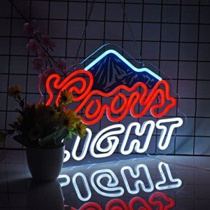 Neon Sign for Wall Décor Crs Light Neon Signs Beer Bar Home Bedroom Man Cave Office Hotel Pub Cafe Neon Light Signs with Dimmable Switch LED for Wall Decor