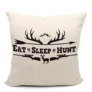 Mancheng-zi Hunting Pillow Covers 18x18, Mountain Pillow, Deer Pillow, Rustic Throw Pillows,Rustic Pillow Cover,Hunting Decor,Shunting Decor,Cabin Decor