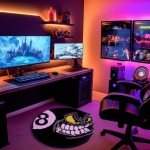 HYPEECE Angry 8 Ball Rug, 24" Cool Rugs 8 Ball Hypebeast Rug, Black Round Rug for Bedroom, Flocking Soft Aesthetic Rug for Living Room Decor, Y2k Rug, Hypebeast Room Decor (24"x24")