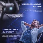 Homall Ergonomic Gaming Chair with Footrest & Massage