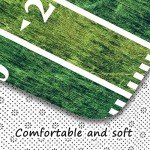kksme Large Area Rug Carpet Floor Washable Mats Rugs 5'x6' for Living Room Bedroom Home Decor American Football Rugby