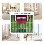 kksme Large Area Rug Carpet Floor Washable Mats Rugs 5'x6' for Living Room Bedroom Home Decor American Football Rugby