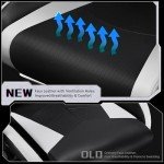 Yaheetech Ergonomic Gaming Chair with Massage Support