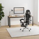 GTPLAYER Gaming Chair with Footrest and Lumbar Support