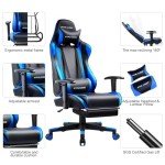 GTRACING Ergonomic Gaming Chair with Footrest