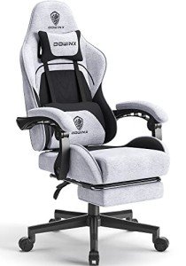 Ergonomic Dowinx Gaming Chair with Footrest and Massage