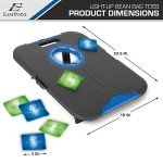 EastPoint Sports Light-Up Bean Bag Toss Outdoor Game - Cornhole-Style Team Fun for Parties Tailgates Cookouts and More Light Up Cornhole Set