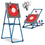 EastPoint 2-in-1 Axe Throw & Lawn Dart Combo Backyard Game Set for Indoors and Outdoors