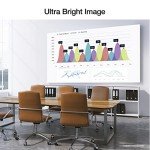 Epson EpiqVision Flex CO-W01 Portable Projector, 3-Chip 3LCD, Widescreen, 3,000 Lumens Color/White Brightness, 5W Built-in Speaker, 300-Inch Home Entertainment and Work, Streaming Ready (Renewed)