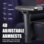 COLAMY Big and Tall Gaming Chair 400lbs-Computer Gamer Chair, Ergonomic Executive Office Chair, High Back PC Chair with Wide Seat for Adult Black