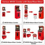 NEOGEO MVSX Home Arcade with 50 Pre-Loaded SNK Retro Games, 17" Screen Home Entertainment Arcade with 2 Joysticks, Including The King of Fighters/Samurai/Metal Slug and More
