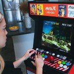 NEOGEO MVSX Home Arcade with 50 Pre-Loaded SNK Retro Games, 17" Screen Home Entertainment Arcade with 2 Joysticks, Including The King of Fighters/Samurai/Metal Slug and More