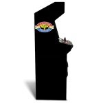 ARCADE1UP Street Fighter II CE HS 5 Deluxe Arcade Machine, Compact 5' Tall Stand Up Cabinet with 14 Classic Games and 17" BOE Screen, Black