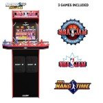 ARCADE1UP NBA Jam 30th Anniversary Deluxe Arcade Machine, Built for Your Home, 5 Foot Tall Cabinet with 3 Classic Games