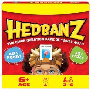 Spin Master Games, Hedbanz 2023 Edition New Cards, Picture Guessing Board Game, Family Games, Family Game Night, for Kids, for Ages 6+