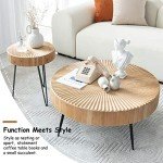 Modern Farmhouse Nesting Coffee Table Set
