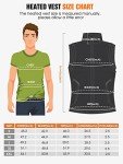 JUDRT Men's Heated Vest with Battery Pack, Lightweight Down Rechargeable Electric Heated Apparel with 9 Heating Panels-L