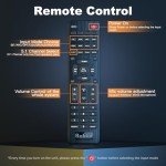 Bobtot Surround Sound Systems Home Theater System - 800 Watts Peak Power 6.5" Subwoofer 5.1/2.1 Wired Stereo Speakers Strong Bass with HDMI ARC Optical AUX Bluetooth Input