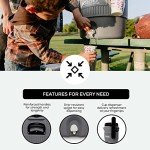 Igloo 5 Gallon Portable Sports Cooler Water Beverage Dispenser with Flat Seat Lid, Insulated Beverage Dispenser, Grey/Black