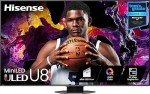 Hisense 85-Inch Class U8 Series Mini-LED ULED 4K UHD Google Smart TV (85U8N, 2024 Model) - QLED, Native 144Hz, Full Array Local Dimming, Game Mode Pro, Alexa Compatibility