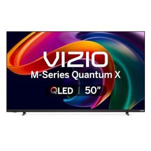 VIZIO 50-inch MQX-Series 4K 120Hz QLED HDR10+ Smart TV with Dolby Vision, Active Full Array, 240Hz @ 1080p PC Gaming, WiFi 6E, Apple AirPlay, Chromecast Built-in, M50QXM-K01, 2023 Model