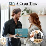 BARE BARREL® Mixology Bartender Kit Bar Set | Martini Cocktail Shaker Set | Barware Mixing Tools for Home Bartending | Farmhouse Rustic Portable Caddy & 35 Recipe Cards | Gift Set (Jet Black)