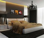 Modern Car Posters Classic Supercar Wall Art Prints, Ferrari Lamborghini McLaren Pagani Canvas Posters for Man Cave Boys Room Wall Decor, Sports Car Art Prints, 4 Set - 8"x10" Frame, Ready to Hang