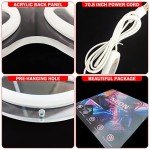 JianJung Sneaker Neon Sign Sports Shoe Neon Signs for Wall Dimmable LED Signs Neon Lights for Bedroom Man Cave Home Neon Wall Sign Shoe Light up Signs Decor