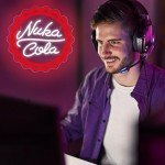 Cola Neon Signs,Game Neon Sign for Wall Decor,Game Neon Sign for Room Decor Man Cave Bar Wall Art Game Room Birthday Gift(XD-262)