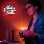 Cola Neon Signs,Game Neon Sign for Wall Decor,Game Neon Sign for Room Decor Man Cave Bar Wall Art Game Room Birthday Gift(XD-262)