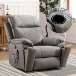Phoenix Home Power Lift Recliner with Heat & Massage