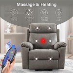 Phoenix Home Power Lift Recliner with Heat & Massage