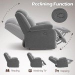 Comfy Rocking Recliner Chair for Your Mancave