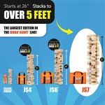 Jenga Giant - Stacks to Over 5 feet - Officially Licensed - JS7