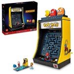 LEGO Icons PAC-Man Arcade Building Kit, Build a Replica Model of a Classic Video Game, Nostalgic Gift for Fans of Retro Video Games and Retro Décor, Includes PAC-Man, Blinky and Clyde, 10323