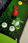 Doc and Pies Arcade Factory Classic Home Arcade Machine - Tabletop and Bartop - 412 Retro Games - Full Size LCD Screen, Buttons and Joystick (Green)
